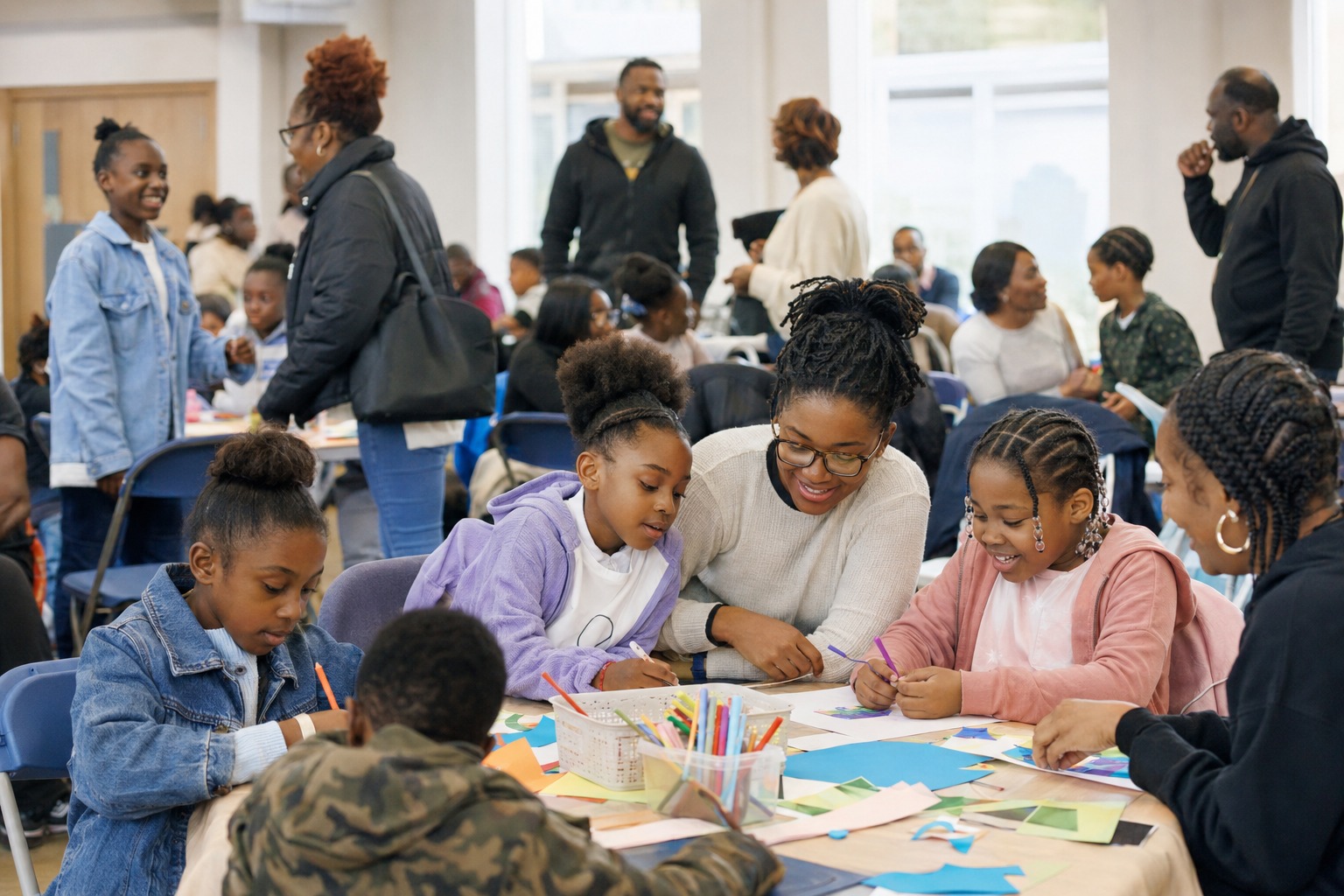 Children and families at Word Alive Ministries